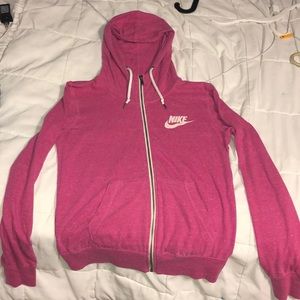 NIKE zip up hoodie